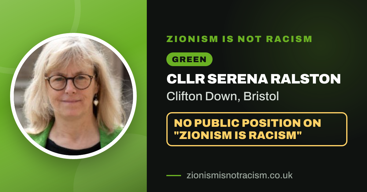 Share image: Cllr Serena Ralston, Clifton Down ward, Bristol