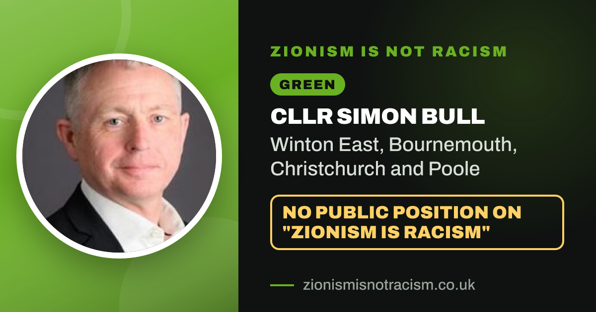 Share image: Cllr Simon Bull, Winton East ward, Bournemouth, Christchurch and Poole