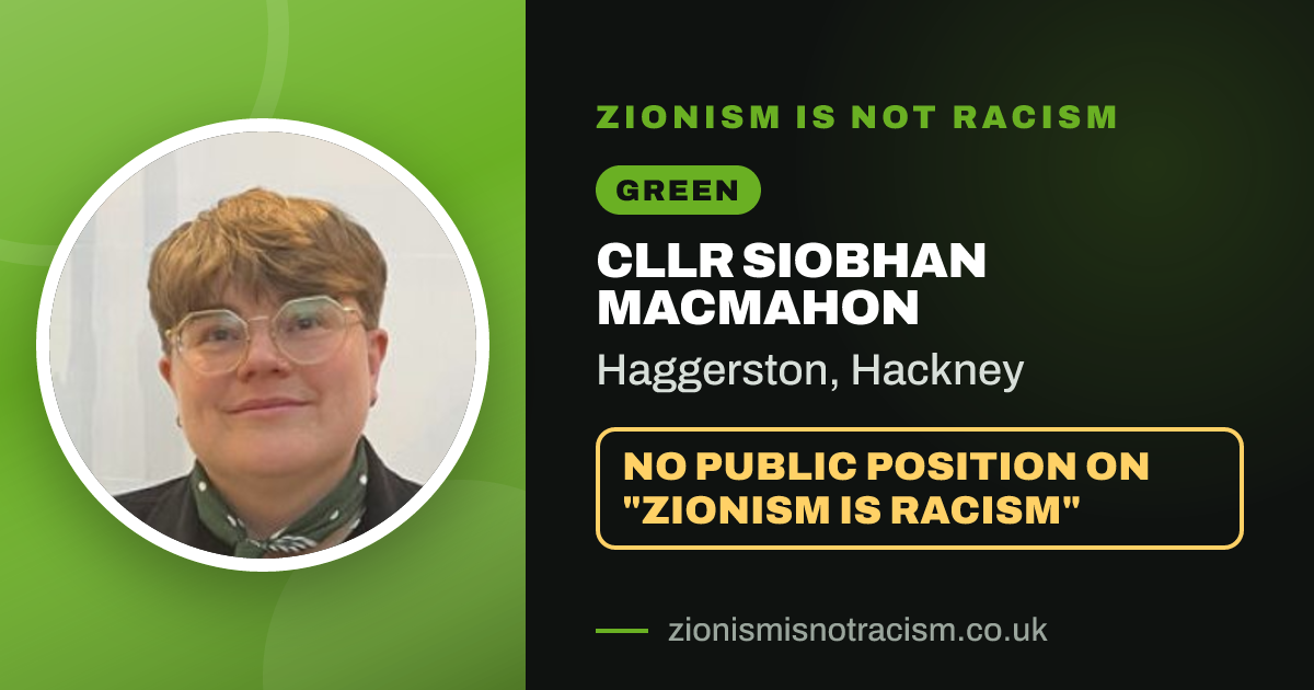 Share image: Cllr Siobhan MacMahon, Haggerston ward, Hackney