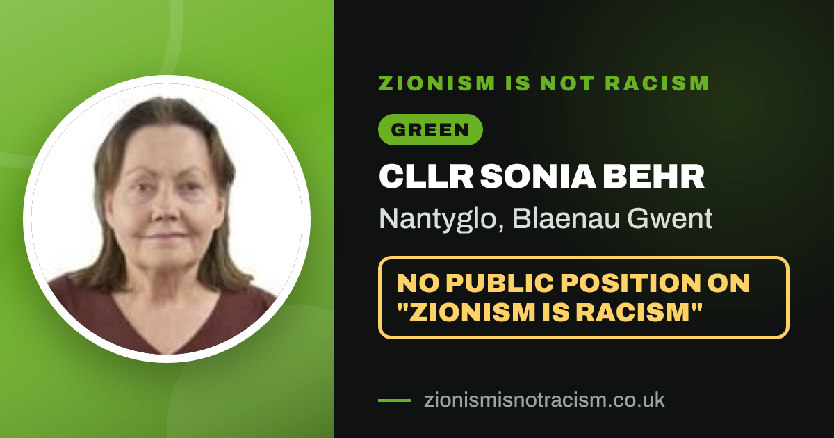 Share image: Cllr Sonia Behr, Nantyglo ward, Blaenau Gwent
