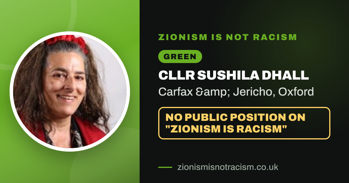 Share image: Cllr Sushila Dhall, Carfax & Jericho ward, Oxford