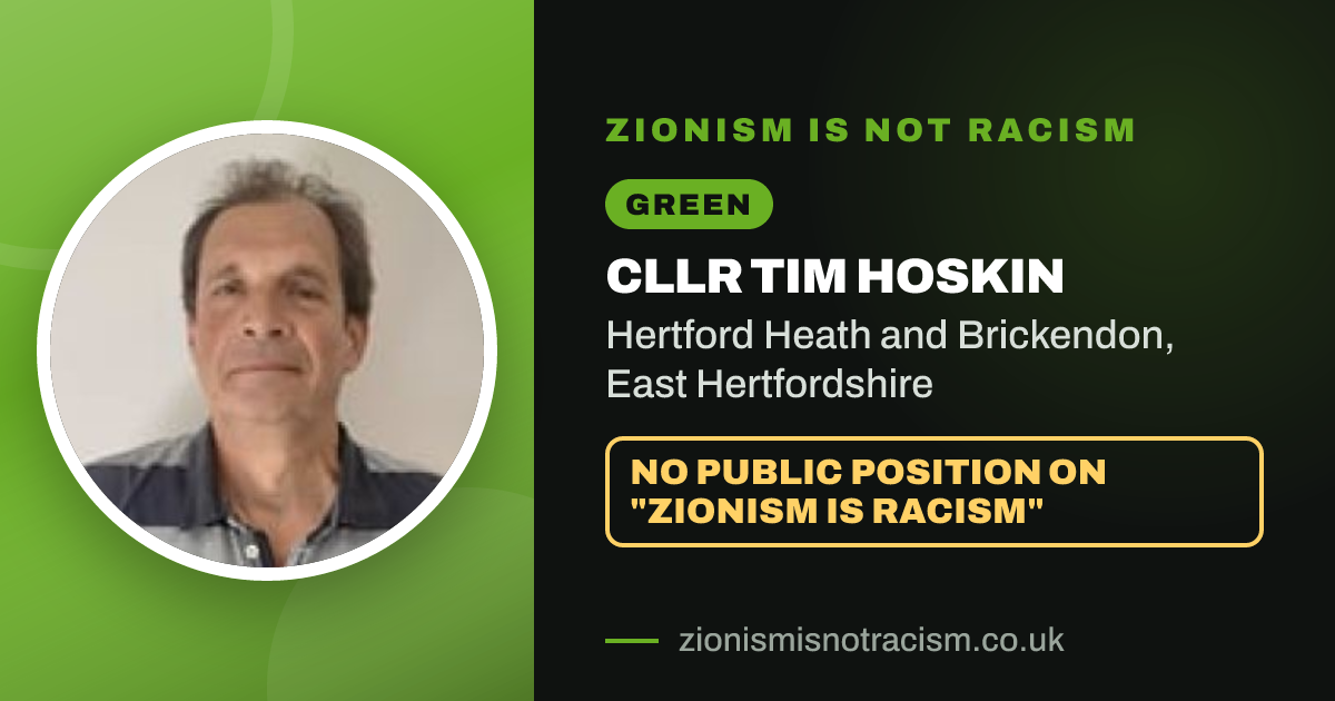Share image: Cllr Tim Hoskin, Hertford Heath and Brickendon ward, East Hertfordshire