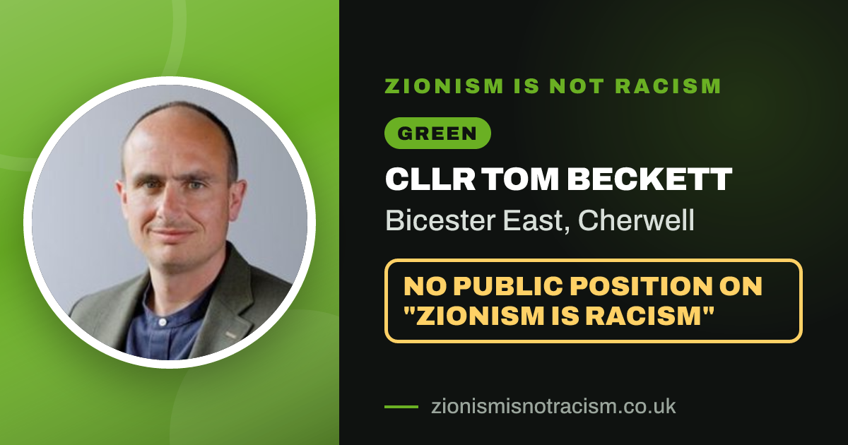 Share image: Cllr Tom Beckett, Bicester East ward, Cherwell