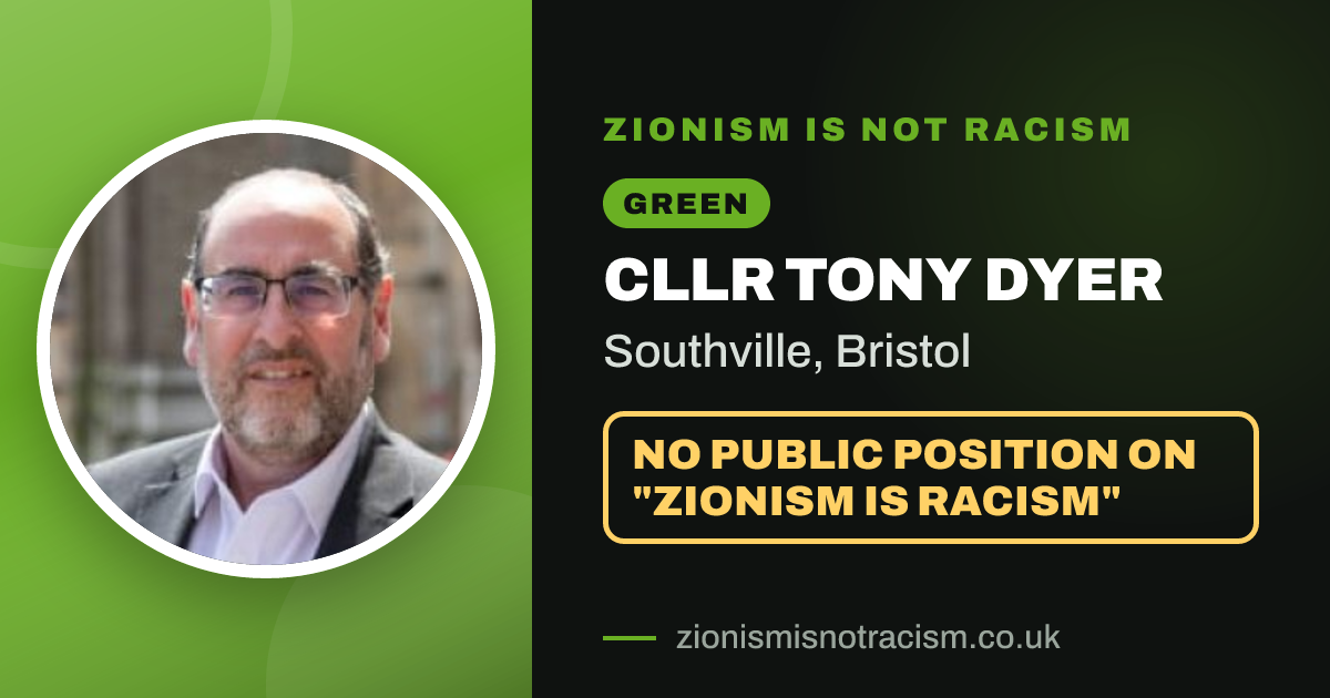 Share image: Cllr Tony Dyer, Southville ward, Bristol