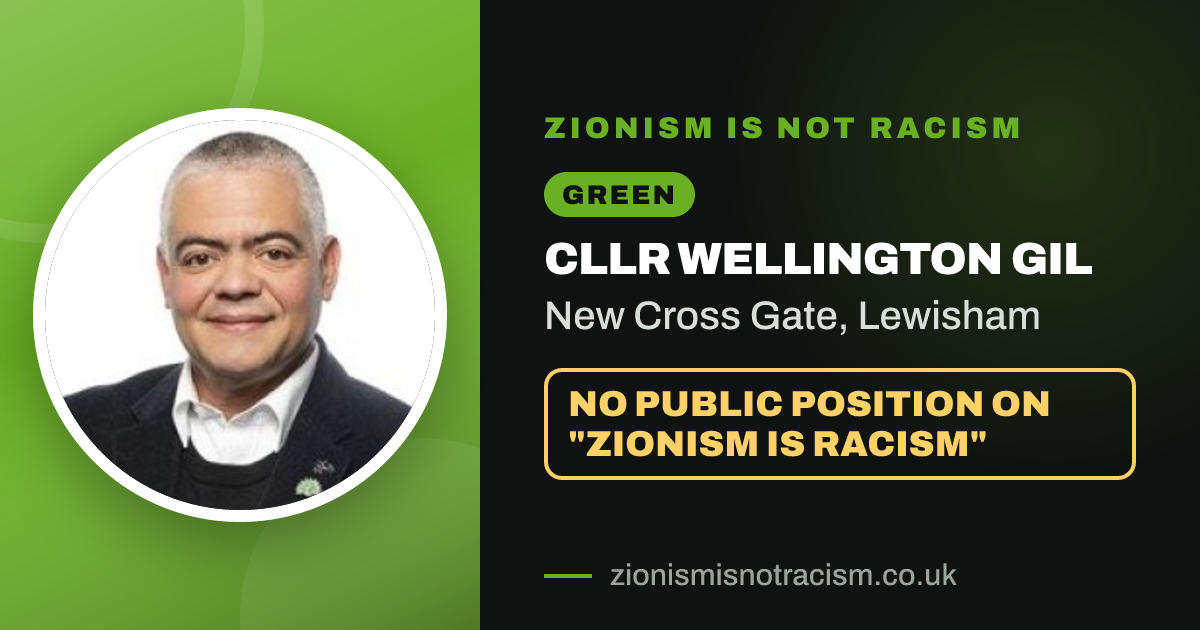 Share image: Cllr Wellington Gil, New Cross Gate ward, Lewisham