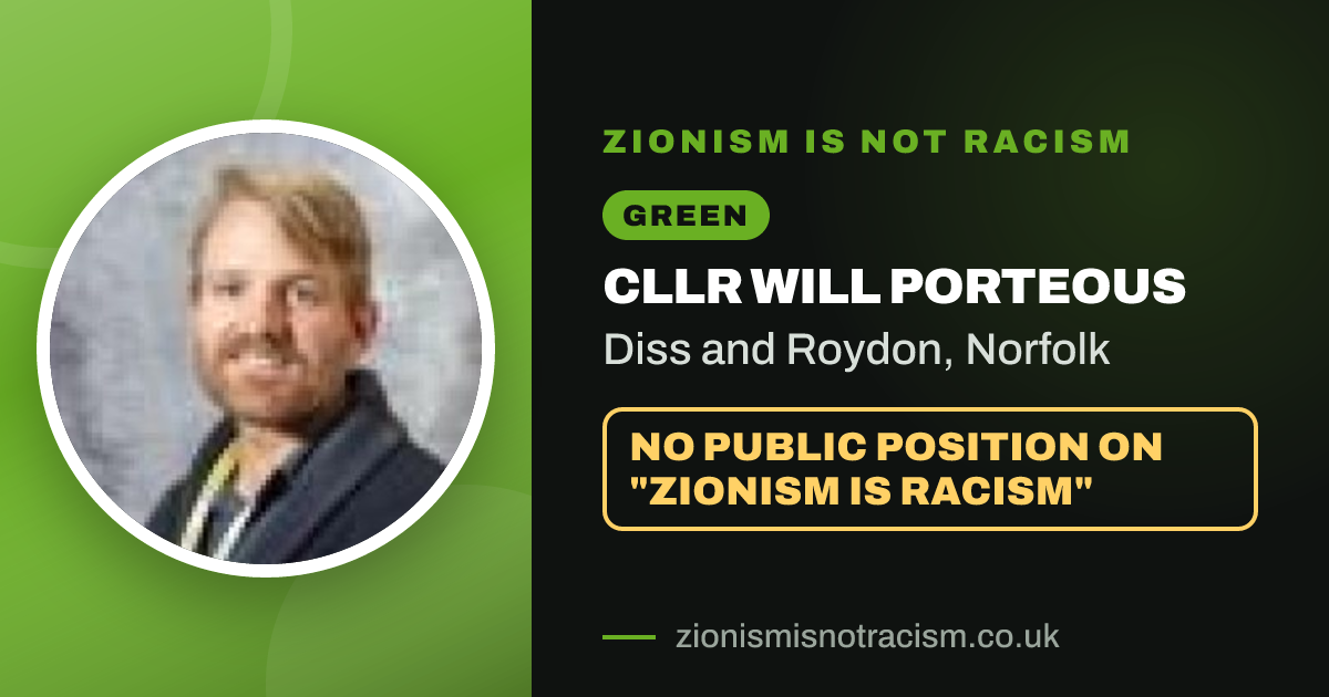 Share image: Cllr Will Porteous, Diss and Roydon ward, Norfolk