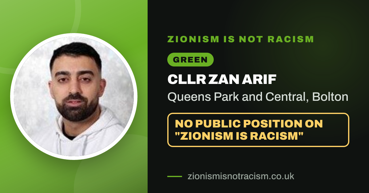 Share image: Cllr Zan Arif, Queens Park and Central ward, Bolton